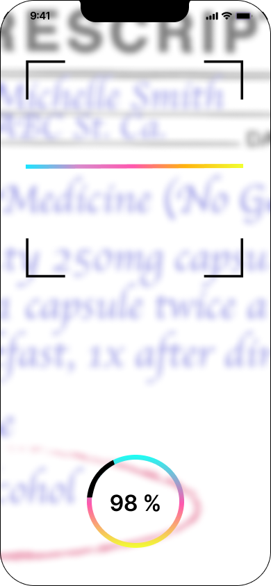 Prescription Scanning